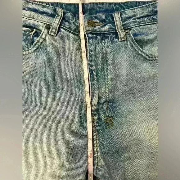 Ksubi Nine O Heavenz Sliced High Rise Straight Leg Jeans Size 28 - Picture 11 of 12